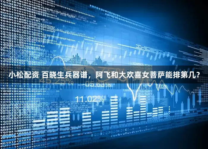 小松配资 百晓生兵器谱，阿飞和大欢喜女菩萨能排第几？